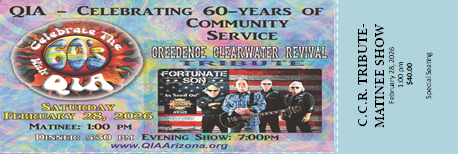 CCR $40 Matinee