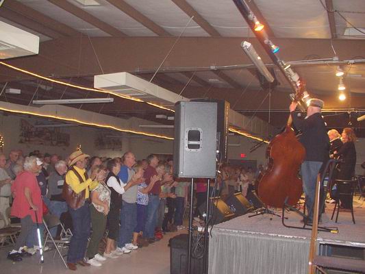 Audience Standing - No concert is complete without a standing audience!!