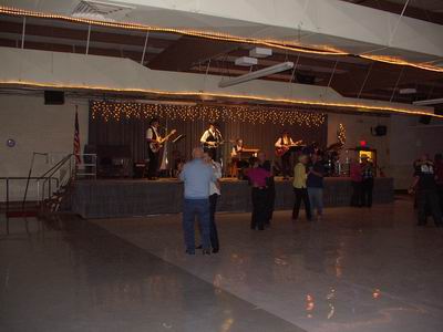Shinny Dance Floor at the QIA