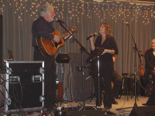 Greg & Jennifer performing a duet of Greg's song - "You're Me/ I'm You"