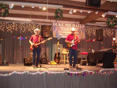 Duke Michaels at the QIA New Year's Eve