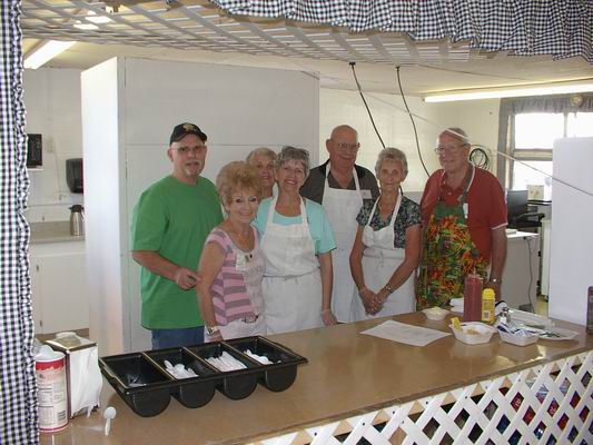 Friday Team of Volunteers for the Concessions