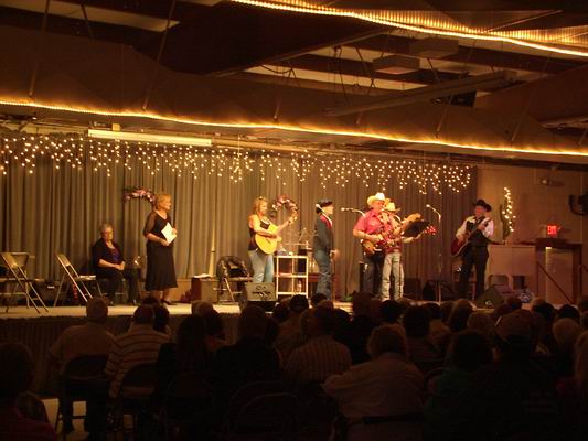 Howard, Sandy and Friends performing for the Grand Gathering Benefit Concert