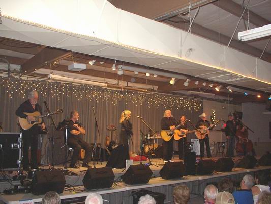 New Christy Minstrels on stage at the Q
