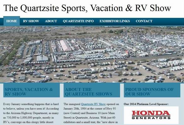 Quartzsite Sport Vacation and RV Show