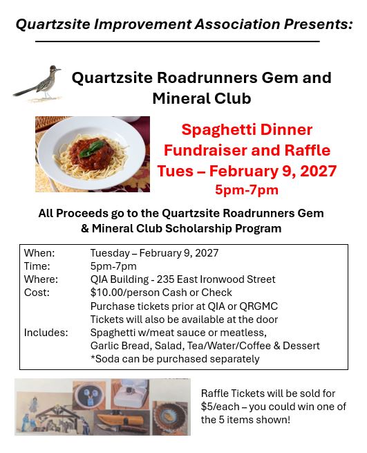 2027 Spaghetti Fundraiser