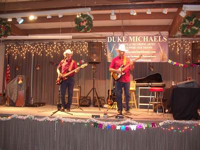 Duke Michaels and Orin Anderson at the QIA New Year's Eve