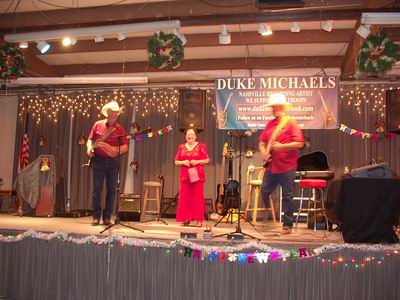 QIA's Arlea leading the Auld Lang Syne at Midnight