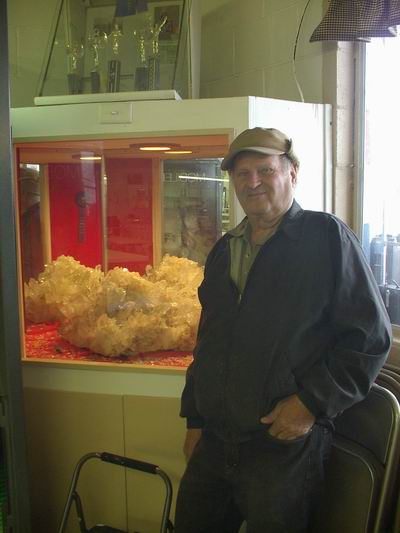 James Fecho and his Quartz Donation at the QIA