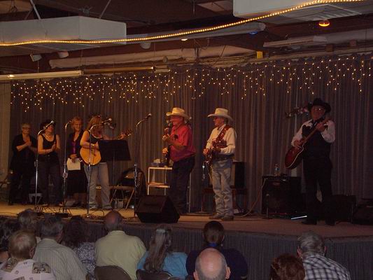 Cyril and Dave performing at the Grand Gathering Benefit