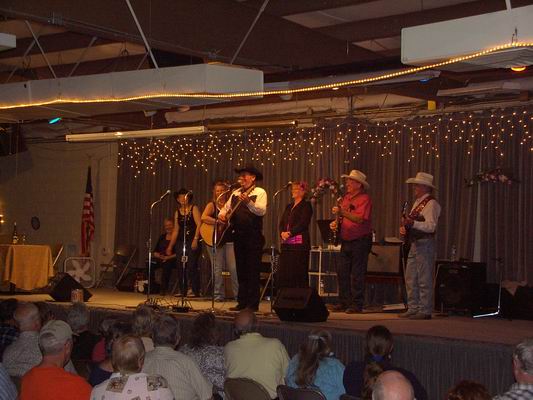 Howard performing at the Grand Gathering Benefit