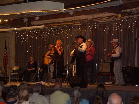 Howard & Sandy performing at the Grand Gathering Benefit.