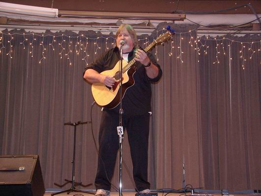 Jimmy Jack Whitaker on stage