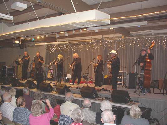 New Christy Minstrels on stage at the Q